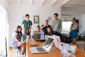 Increasing employee productivity with hybrid office visitor management software