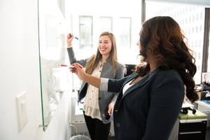 Employees using the best government visitor management software