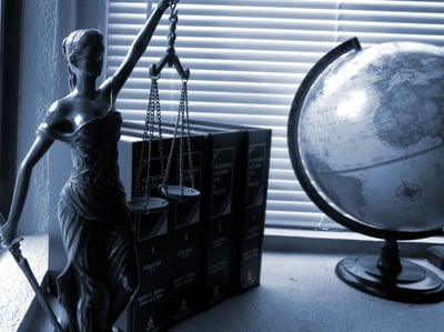 Lady Justice represents work-life balance