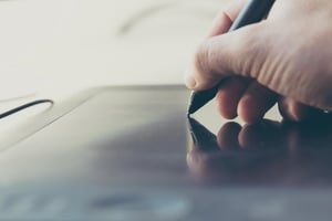 Signing an NDA with an electronic signature app