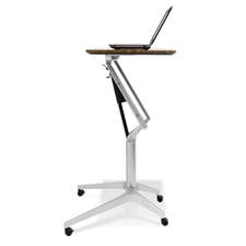 Sitting or standing work desk