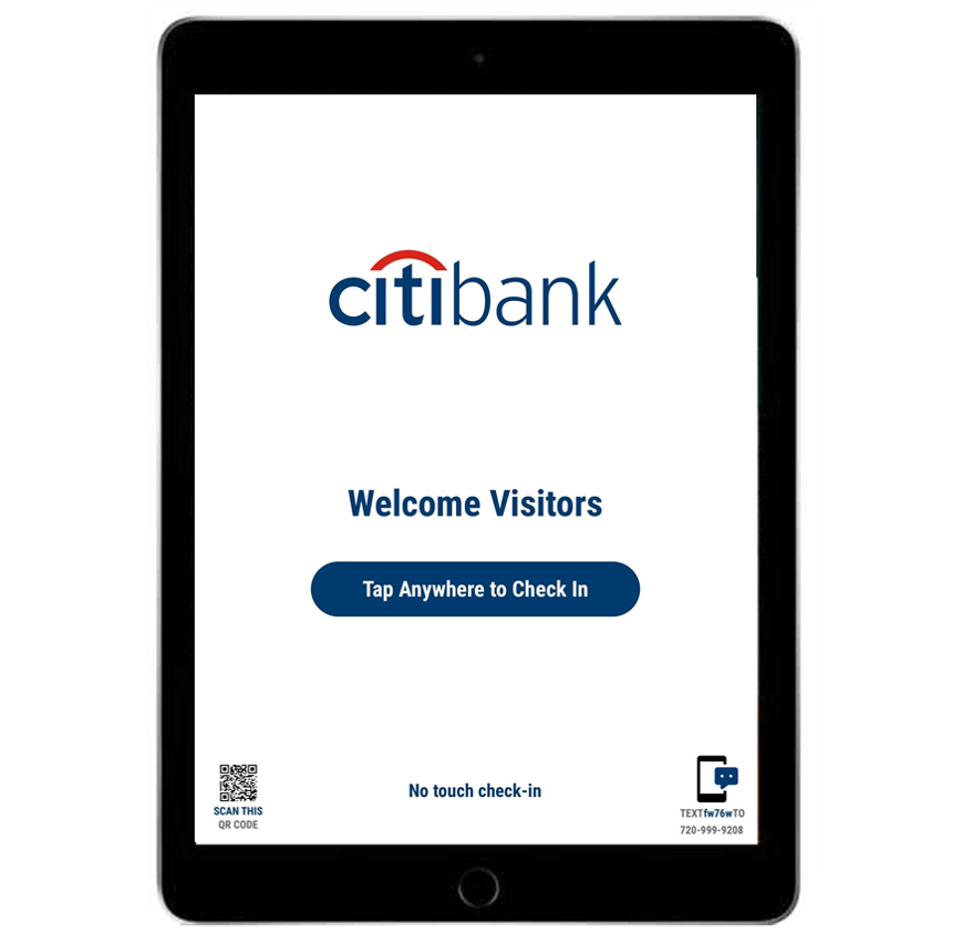 Contactless coworking space visitor management solution