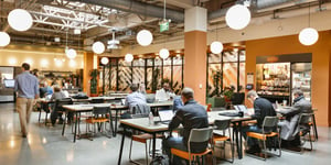 WeWork using coworking software