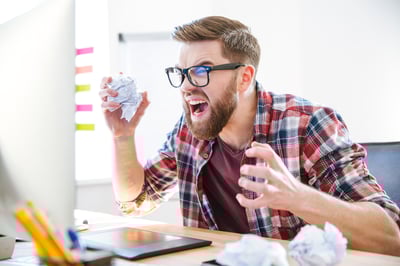 Employee frustrated his company does not have a visitor management system