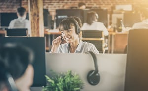 Client success rep supporting best visitor management software