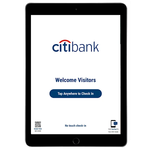 Contactless customer check-in software Contactless customer check-in software