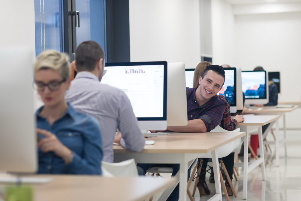 Using a digital reception system to improve productivity