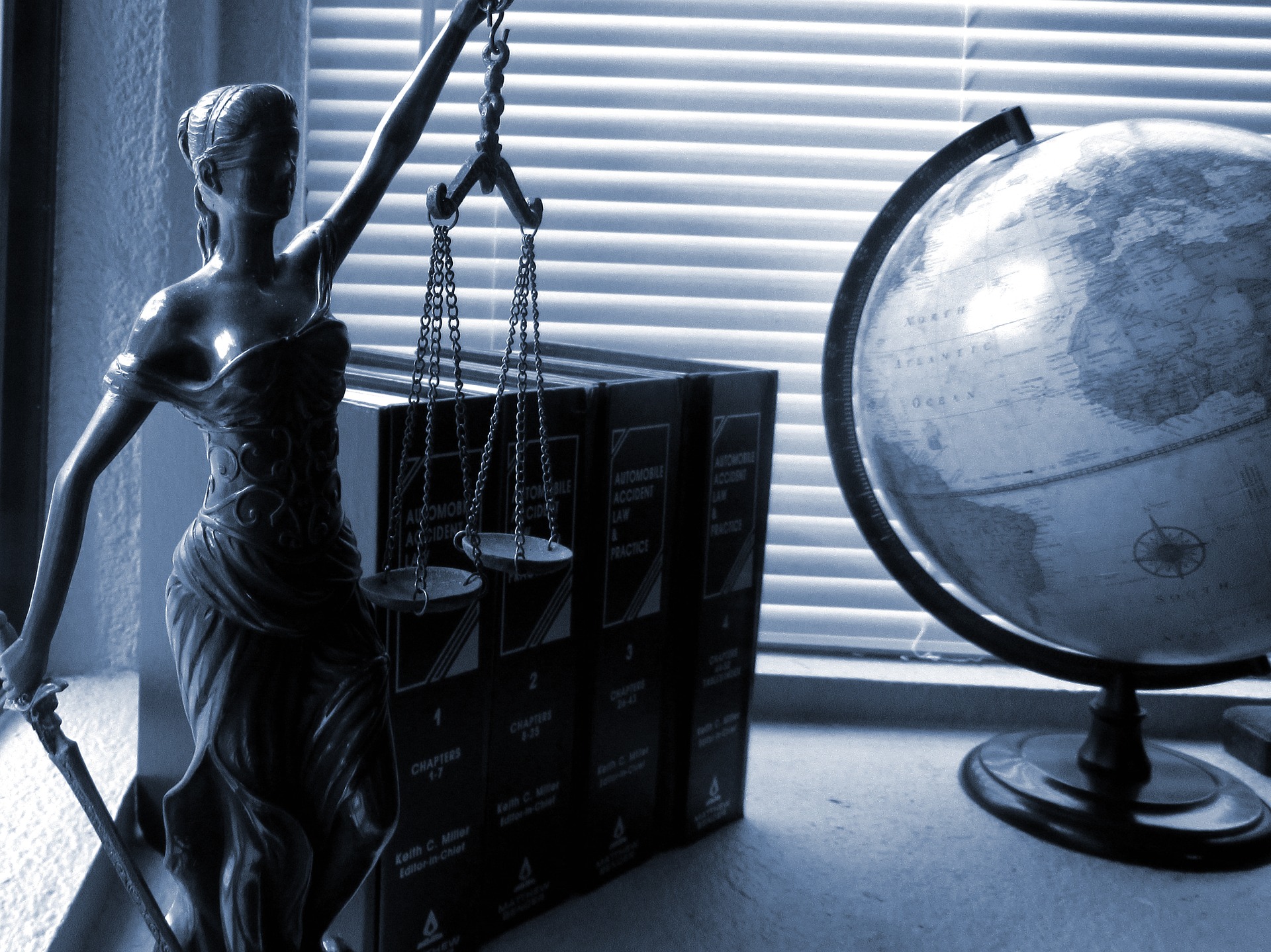 Lady Justice represents work-life balance