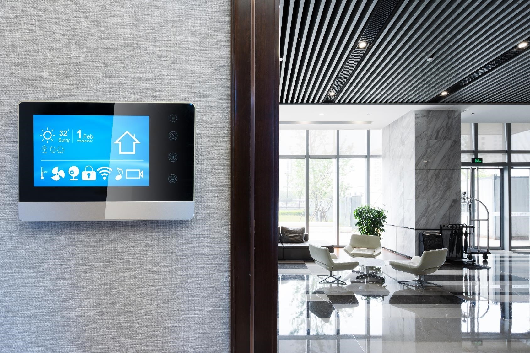 Modern office visitor management