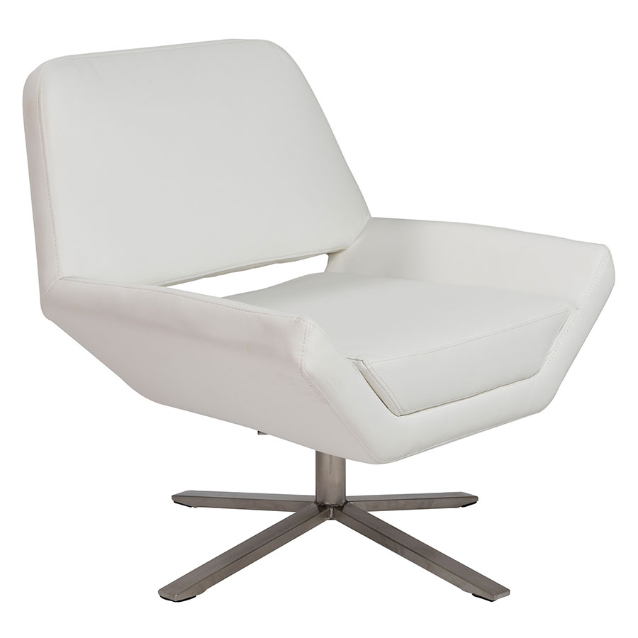 Elegant, modern swivel chair