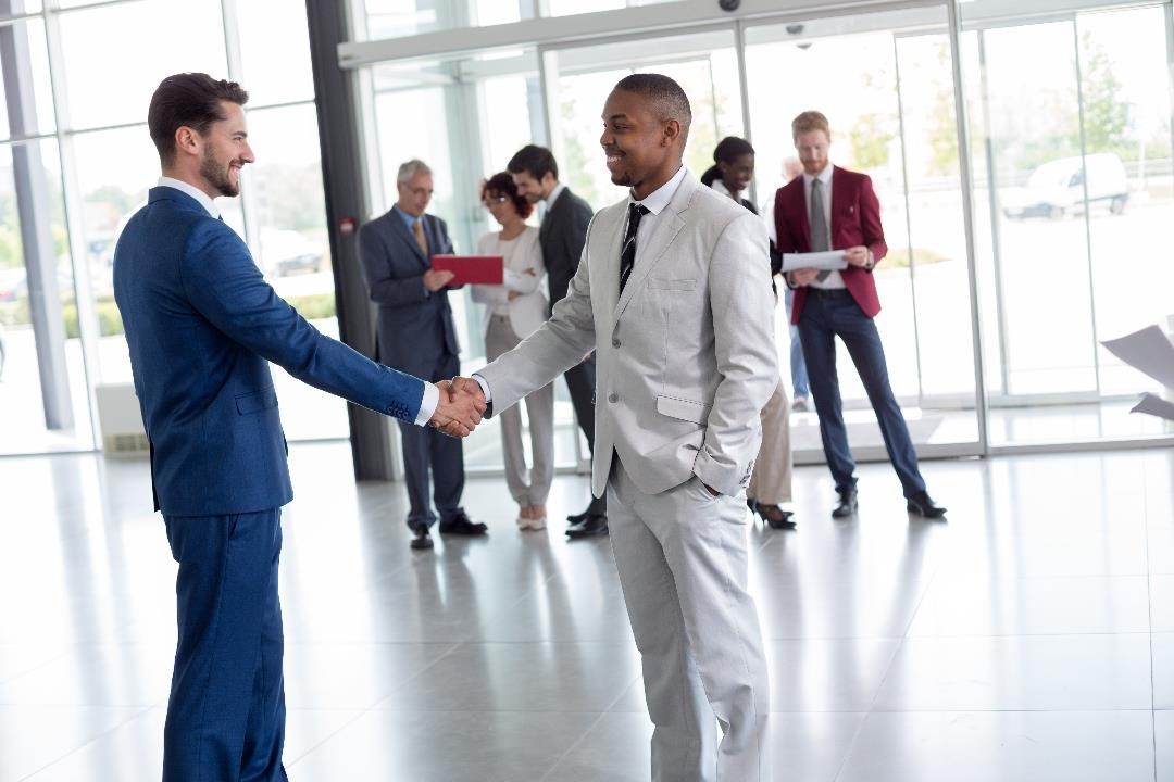 Greeting visitors using customer check in software